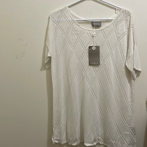 Cyrus white sweater (sz l)